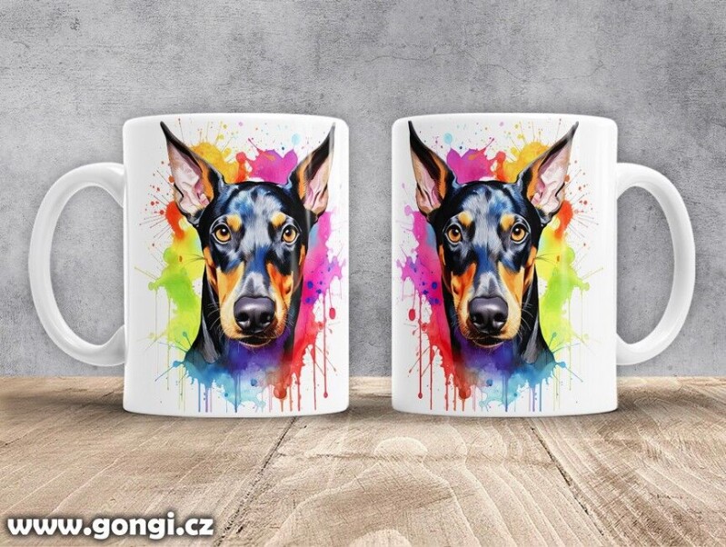 Hrnek - 0280 - Dobrman 02